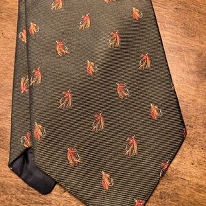 Elegant Green Paisley Tie